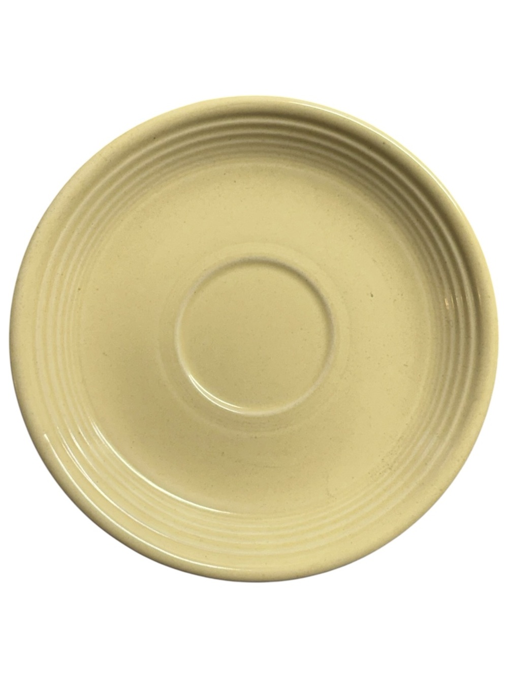 VTG Fiesta Butter Yellow Appetizer Plate